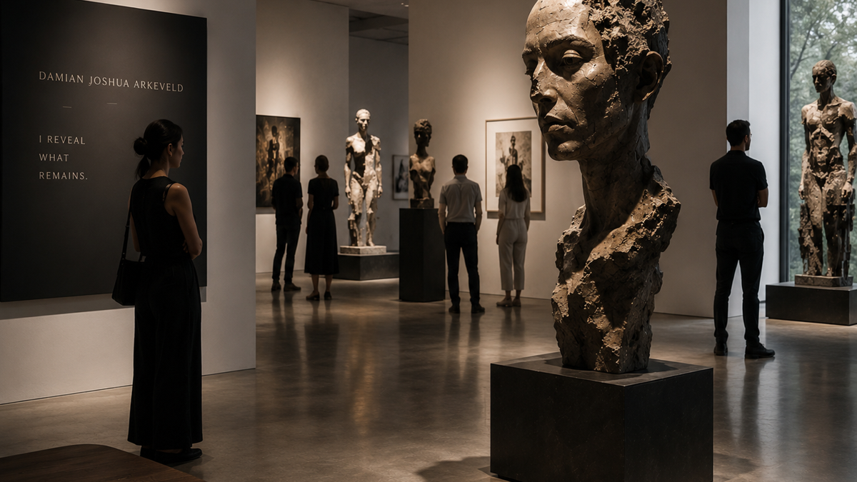 New York Contemporary Exhibition — Form, Time & Presence — New Works by Damian Arkeveld by Damian Arkeveld at Hauser & Wirth, 22nd Street, Chelsea